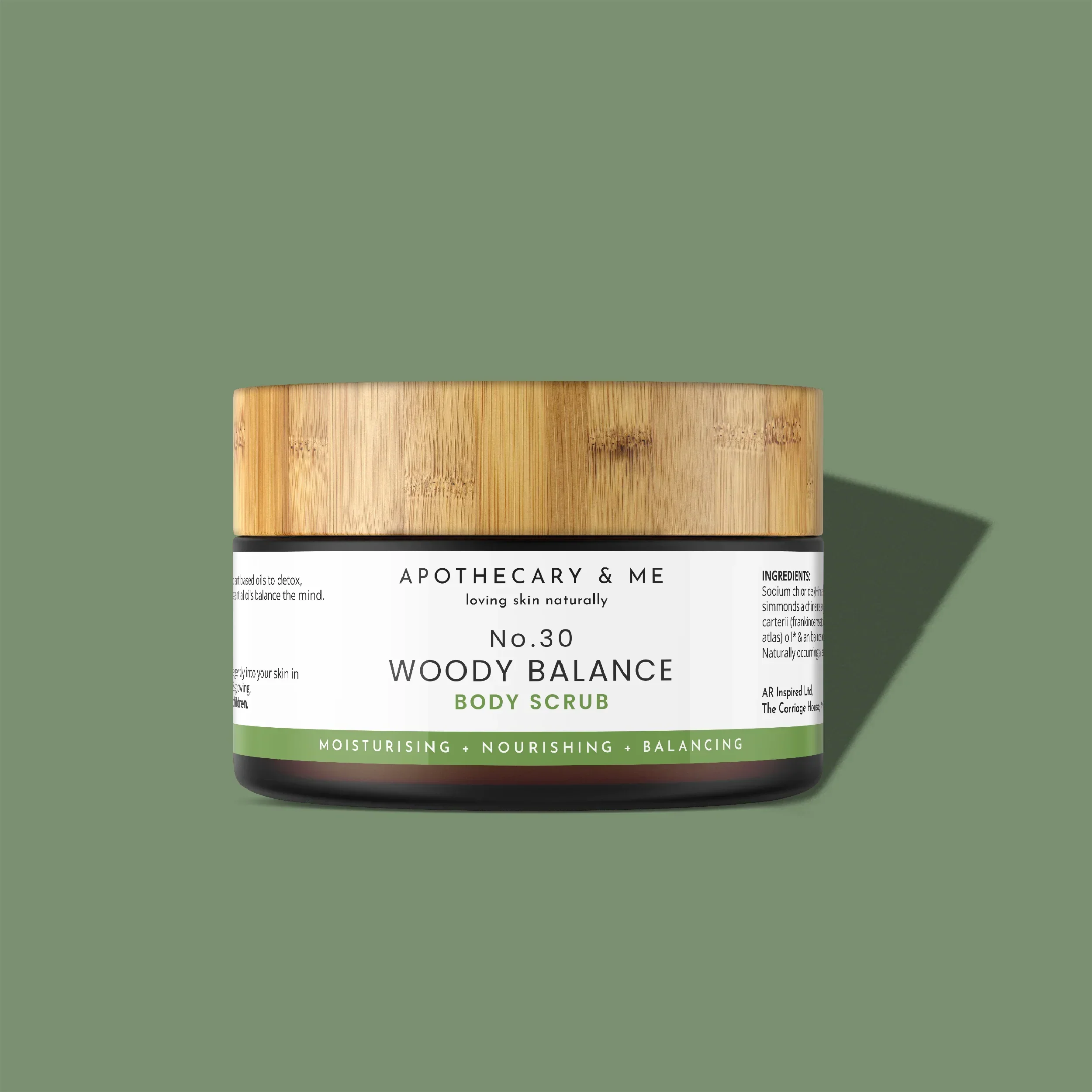 Woody Balance Body Scrub - Image 3